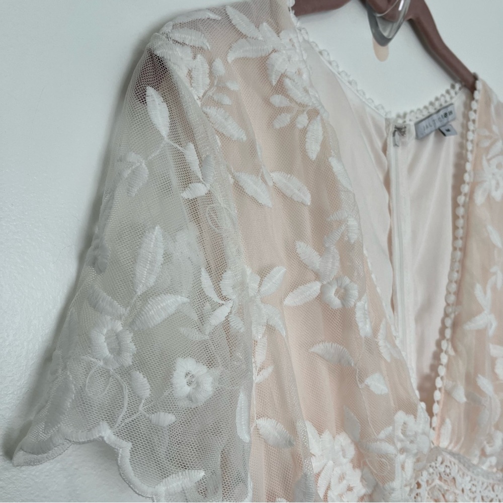 Baltic Born Ada Maxi Dress Size M - Tulle Feminine Whimsical Embroidered - Picture 8 of 16
